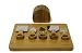 Mango Leaf 15502 Bamboo Cheese Set with Board