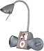 I Pod / MP3 Desk Lamp - Ilite Collection Silver Finish