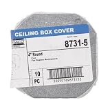 10 each: Raco 4 Octagon Raised Electrical Box Cover (8731-5)