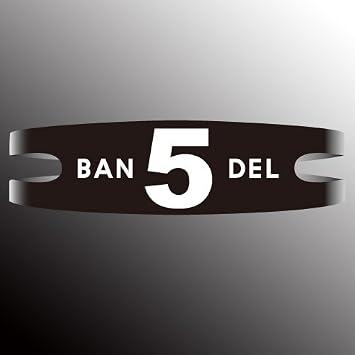 【クリックで詳細表示】Amazon.co.jp ｜ BANDEL(バンデル) BRACELET ブレスレット ナンバー シリーズ No.5 ブラック LL(20.5cm) ｜ スポーツ＆アウトドア 通販