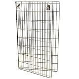 Precision Pet Pro Handler Exercise Pen Top, 48-Inch Pen Top with Bolt Snaps, Silver