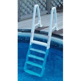 Above Ground Deck to Pool Adjustable Ladder Model 6100
