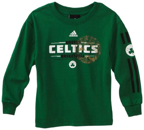 NBA Toddler Boston Celtics Long Sleeve Tee "Bank Shot" - R4A26P-C (Green, 3T)