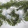 Set of 6 Fairy Snow Sprites with Wire Tree Clips Christmas Ornaments #20561