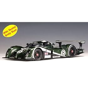 2003 Bentley Speed 8 Le Mans #8 diecast model car 1:18 scale die cast by AUTOart