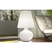 MuranoLuce LTCANP / LTCANM / LTGCAN Candy Table Lamp in White Size: 13.779 H x 8.661 W x 8.661 D