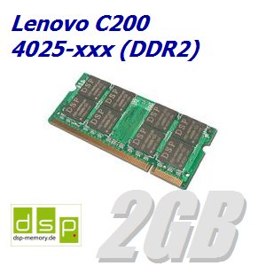 2GB Speicher / RAM für Lenovo C200 4025-xxx (DDR2)