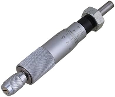 CNBTR Precise 0-25mm Micrometer Head Measurement Measure Tool Flat Needle With Nut