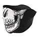 Zan Headgear Half Face Neoprene Mask Skull OSFA