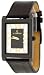 Le Chateau Men's Black IP Elegant Leather Band Watch Model LC7020M