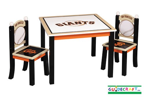 Major League Baseball Giants Table & Chairs Set 41rzfhZKufL Major League Baseball Giants Table & Chairs Set