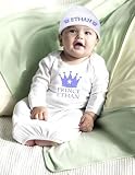 Personalized Prince Newborn Baby Set