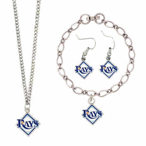 MLB Tampa Bay Devil Rays Jewelry Set