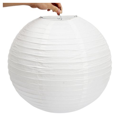 Find SALE White Paper Ball Lantern Wedding Party Decoration 17.5