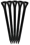 Pride Golf Tee - 3-1/4 inch Deluxe Tee - 75 Count,Black)