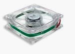 80 mm Cleat Blue Lighted Case Fan