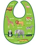 Crocodile Creek Wild Animal Bib