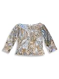 Kyds - Girls Long Sleeved Top, Lt. Blue, Multi