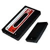 R�tro Cassette Audio Coque Arri�re Souple en Silicone pour iPhone 4/4S Noir et Rouge