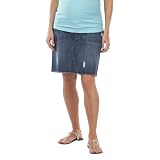 Liz Lange® for Target® Maternity Deconstructed Denim Skirt - Blue