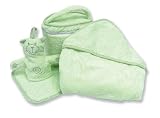 Trend Lab Color Terry Oval Bath Bag Set - Sage