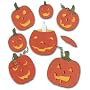 Jolees  Boutique Themed Simple Stickers, Halloween Pumpkins