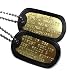 Brass Military Dog Tags