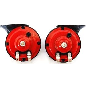 Air Horn Set 12V Dual Tone - Cars, Trucks, 4x4's & Vans