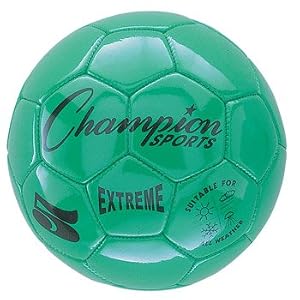 Champion Sports Extreme Series Size 3 Soccer Ball – Green