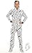 Footed Pajamas - Zebra Stripes Kids Hoodie Fleece