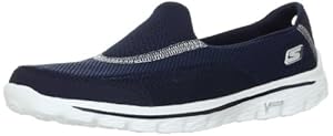 Skechers Women's Go Walk 2 Fashion Sneaker,Navy,8 M US