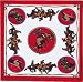 Red Western Rodeo Cowboy Bandana