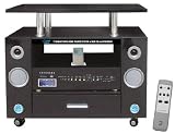 PYLE-HOME PTVC321 LCD TV Cabinet Dual Channel Home Theater System with iPod Docking Station
