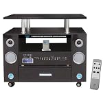 Pyle's PTVC321 TV stand dual-channel home theater system