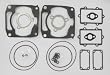 Cometic Gasket Top End Gasket Kit C1035