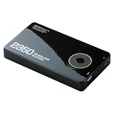 ELECOM モバイルバッテリー PS Vita用 2A出力 2300mAh ブラック GM-V01L-2320BK