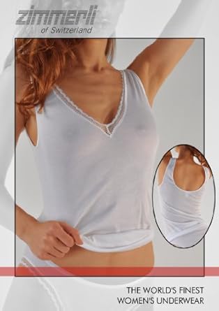 Zimmerli Lace Essentials V-Neck Spencer Tank