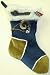 St. Louis Rams Plush 2-Tone Christmas Stocking