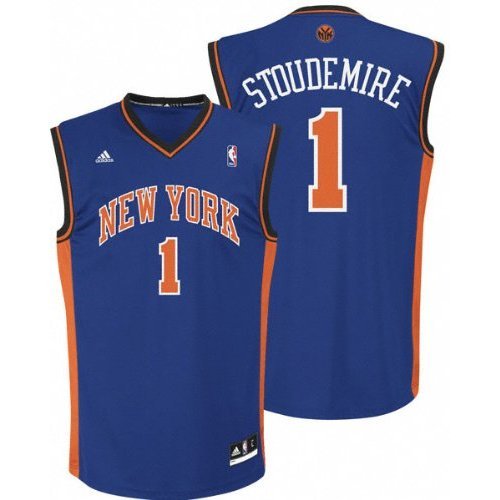 Adidas New York Knicks Amar'e Stoudemire Revolution 30 Replica Road Jersey Extra Large
