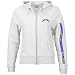 Reebok San Diego Chargers White Ladies Active Full Zip Hoody Jacket