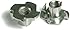 T-Nuts 18-8 Stainless Steel - 1/4-20 x 7/16 Barrel Lgth x 4-Prong (25/PCS)