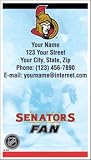 Ottawa Senators Mini Pennant Plaque (No Cards)
