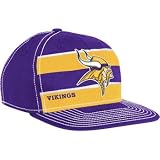 Minnesota Vikings Reebok 2011 Sideline Player Pro Shape Flat Brim Flex Hat - Large-XL