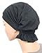 Abbey Cap Womens Chemo Hat Beanie Scarf Turban Headwear for Cancer Cotton Gray