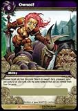 Owned! Loot Card World of Warcraft WOW UDE Taunt Flag