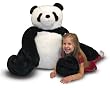 Melissa & Doug Huggable and Lovable Giant Plush Panda Melissa & Doug Huggable and Lovable Giant Plush Panda