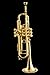 Trumpet Pin - 24k Gold Plated