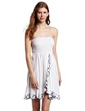 Raviya Women's Cutwork Fly Away Tube Dress