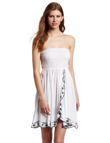 Raviya Womens Cutwork Fly Tube Dress