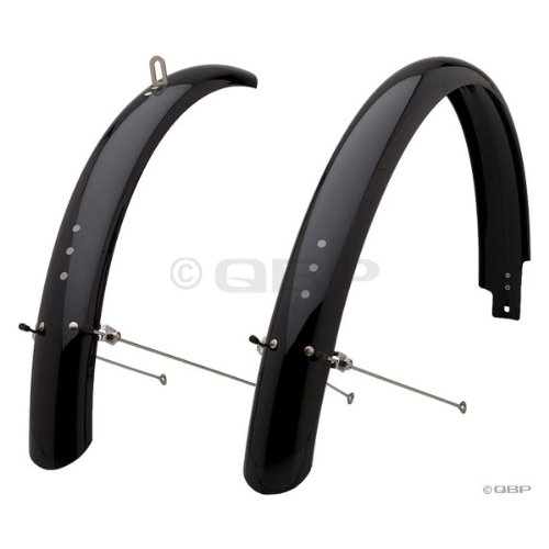 Civia Brownie 60mm Fenders: 26 x 2.1max; Black